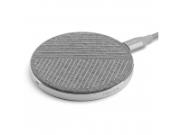 Nevox Wireless Charger, Quick Charge, 15W, Silver WC-1926  (EU Blister)