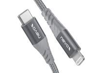 Nevox Charging and Data cable USB Type-C to Lightning, 1m, Grey (EU Blister)