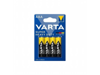 Zinc Carbon Batteries Varta Super Heavy Duty, AAA / LR3, 1.5V, 4-Pack