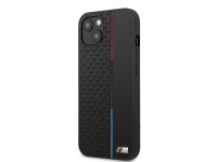 TPU Cover BMW M Triangles Tricolor Line for Apple iPhone 13 Black BMHCP13MTRTBK (EU Blister)