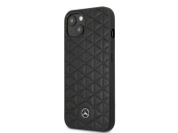 Leather Cover MERCEDES Quilted for Apple iPhone 13 Black MEHCP13MSPSBK (EU Blister)