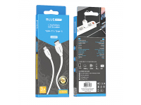 Type-C to Type-C Cable BLUE Power BCBX19, 60W, 1m White (EU Blister)