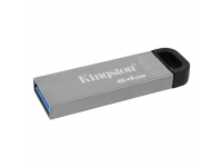 External Memory Kingston DT Kyson, 64Gb, USB 3.2, 200MB/s, Silver DTKN/64GB (EU Blister)
