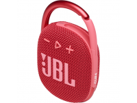 JBL Clip 4 Portable Bluetooth Speaker, Waterproof, Dust-proof, Red JBLCLIP4RED 
