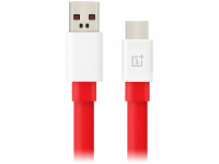 Type-C Cable OnePlus Warp Charge SUPERVOOC C201A, 1m Red 5461100018 (EU Blister)