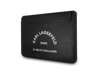 Laptop Cover Karl Lagerfeld Saffiano, RSG Logo Sleeve, 16 inch, Black KLCS16RSGSFBK (EU Blister)