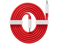Type-C to Type-C Cable OnePlus Warp Charge, 1m Red 5481100047 (EU Blister)