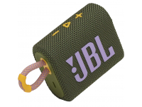 JBL GO 3, Bluetooth Speaker, Waterproof, Green JBLGO3GRN 