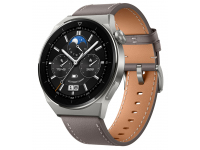 Huawei WATCH GT 3 Pro Odin-B19V, Titanium Case with Gray Leather Strap 55028467