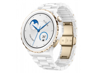 Smartwatch Huawei Watch GT3 Pro Frigga-B19T, Ceramic Case with White Ceramic Strap 55028824 (EU Blister)