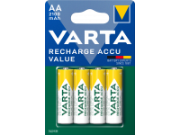 Varta Rechargeable Batteries , AA / LR06, 2100mAH, NiMH, Set 4 Pcs (EU Blister)