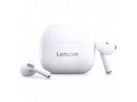 Bluetooth Earphones Lenovo LP40 SinglePoint TWS White (EU Blister)