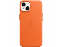 Leather Case with MagSafe for Apple iPhone 14 Plus, Orange MPPF3ZM/A  (EU Blister)
