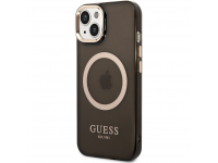 TPU Cover Guess MagSafe for Apple iPhone 14 Plus Black GUHMP14MHTCMK (Eu Blister)