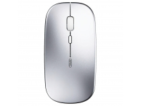 Inphic M2B Wireless Silent Mouse Bluetooth, Silver (EU Blister)