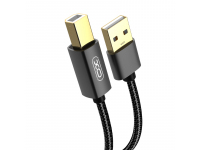 USB-A Printer Cable XO DESIGN GB010A, 1.5m, Black
