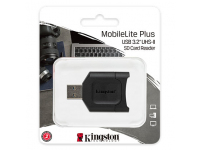 USB 3.2 Card Reader Kingston MobileLite Plus, SD, Black