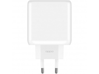 Wall Charger Oppo, Quick Charge, 65W, 1x USB, White 5473963 (Service Pack)