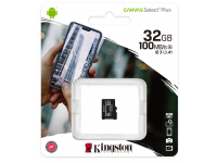 microSDHC Memory Card  Kingston Canvas Select Plus, 32Gb, 10 / UHS-1 U1 SDCS2/32GBSP (EU Blister)