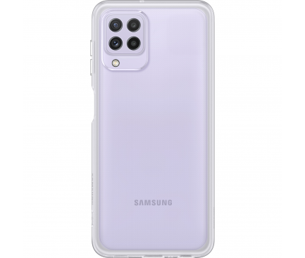 Soft Clear Case for Samsung Galaxy A22 A225, Transparent EF-QA225TTEGEU