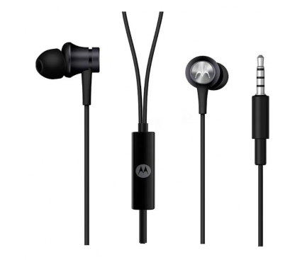 Motorola Moto One Super Bass Hifi Headphones 3.5mm Black S928C46178