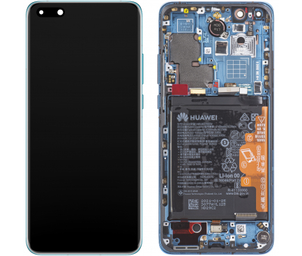 Huawei P40 Pro Blue (Deap Sea Blue) LCD Display Module + Battery