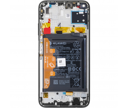 LCD Display Module for Huawei P40 lite, with Battery, Black