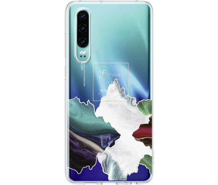 Clear Case Frosty Fairyland for Huawei P30, Transparent 51993010