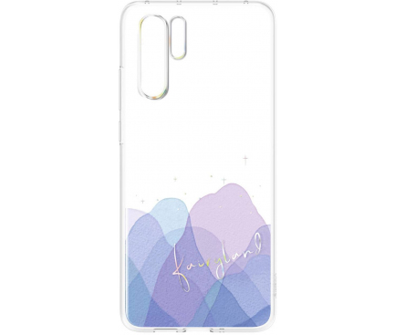 Silicone Clear Case for Huawei P30 Pro Iridescent Fairyland 51993028 (EU Blister)