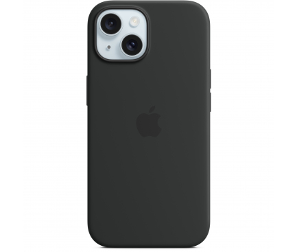 Silicone Case with MagSafe for Apple IPhone 15, Black MT0J3ZM/A