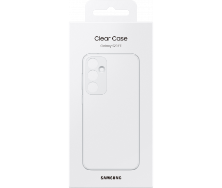 Clear Case for Samsung Galaxy S23 FE S711, Transparent EF-QS711CTEGWW