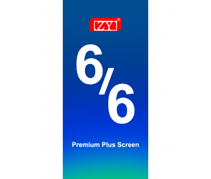 LCD Display Module ZY for Apple iPhone 6, Premium Plus, Black
