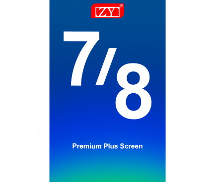 LCD Display Module ZY for Apple iPhone 7, Premium Plus, Black