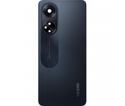 Battery Cover for Oppo A98, Cool Black