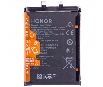 Battery HB466589EFW for Honor 50 Lite / Huawei nova 8i, Pulled (Grade A)
