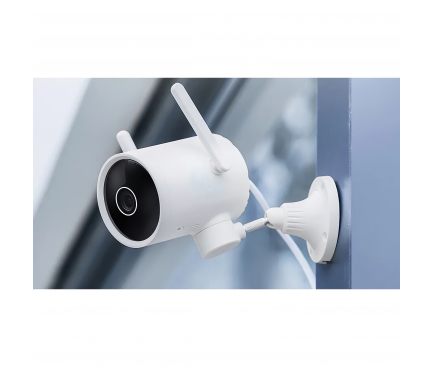 Home Security Camera iMILAB EC3 Pro, Wi-Fi, 2K, IP66, Outdoor, White CMSXJ42A