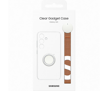 Gadget Case for Samsung Galaxy S24 S921, Transparent EF-XS921CTEGWW 