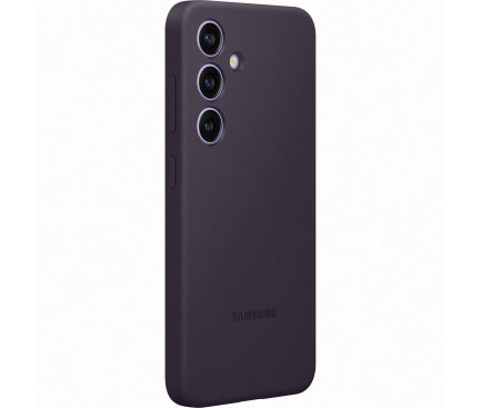Silicone Case for Samsung Galaxy S24 S921, Dark Violet EF-PS921TEEGWW 