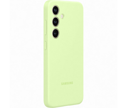 Silicone Case for Samsung Galaxy S24 S921, Light Green EF-PS921TGEGWW 