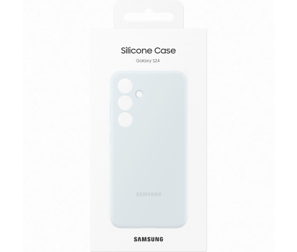 Silicone Case for Samsung Galaxy S24 S921, White EF-PS921TWEGWW 