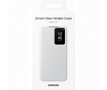Smart View Wallet Case for Samsung Galaxy S24 S921, White EF-ZS921CWEGWW 