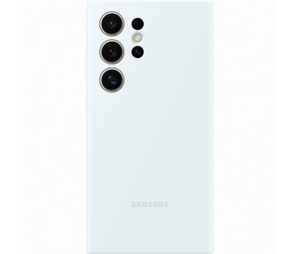 Silicone Case for Samsung Galaxy S24 Ultra S928, White EF-PS928TWEGWW 