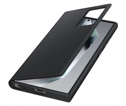 Smart View Wallet Case for Samsung Galaxy S24 Ultra S928, Black EF-ZS928CBEGWW 