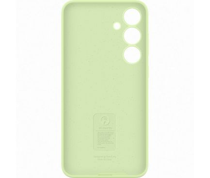 Silicone Case for Samsung Galaxy S24+ S926, Light Green EF-PS926TGEGWW 