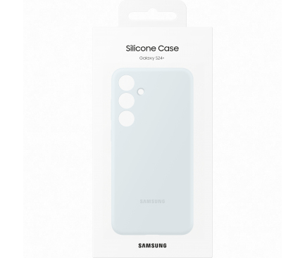 Silicone Case for Samsung Galaxy S24+ S926, White EF-PS926TWEGWW 