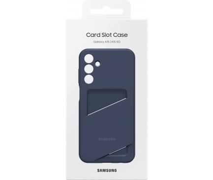 Card Slot Case for Samsung Galaxy A15 5G A156 / A15 A155, Blueblack EF-OA156TBEGWW 