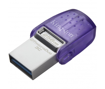 USB-A 3.2 / USB-C FlashDrive Kingston microDuo 3C, 256Gb DTDUO3CG3/256GB 