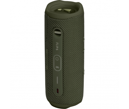 Bluetooth Speaker JBL Flip 6, 30W, PartyBoost, MultiPoint, Waterproof, Green JBLFLIP6GREN 