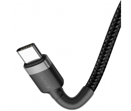 USB-C to USB-C Cable Baseus Cafule, 60W, 3A, 2m, Black CATKLF-HG1 