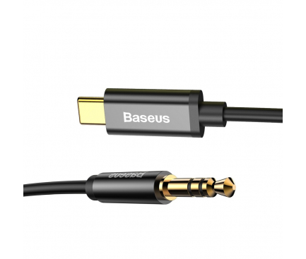 USB-C to 3.5mm Audio Cable Baseus Yiven M01, 1.2m, Black CAM01-01 
